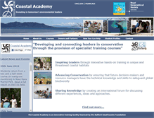 Tablet Screenshot of coastal-academy.org